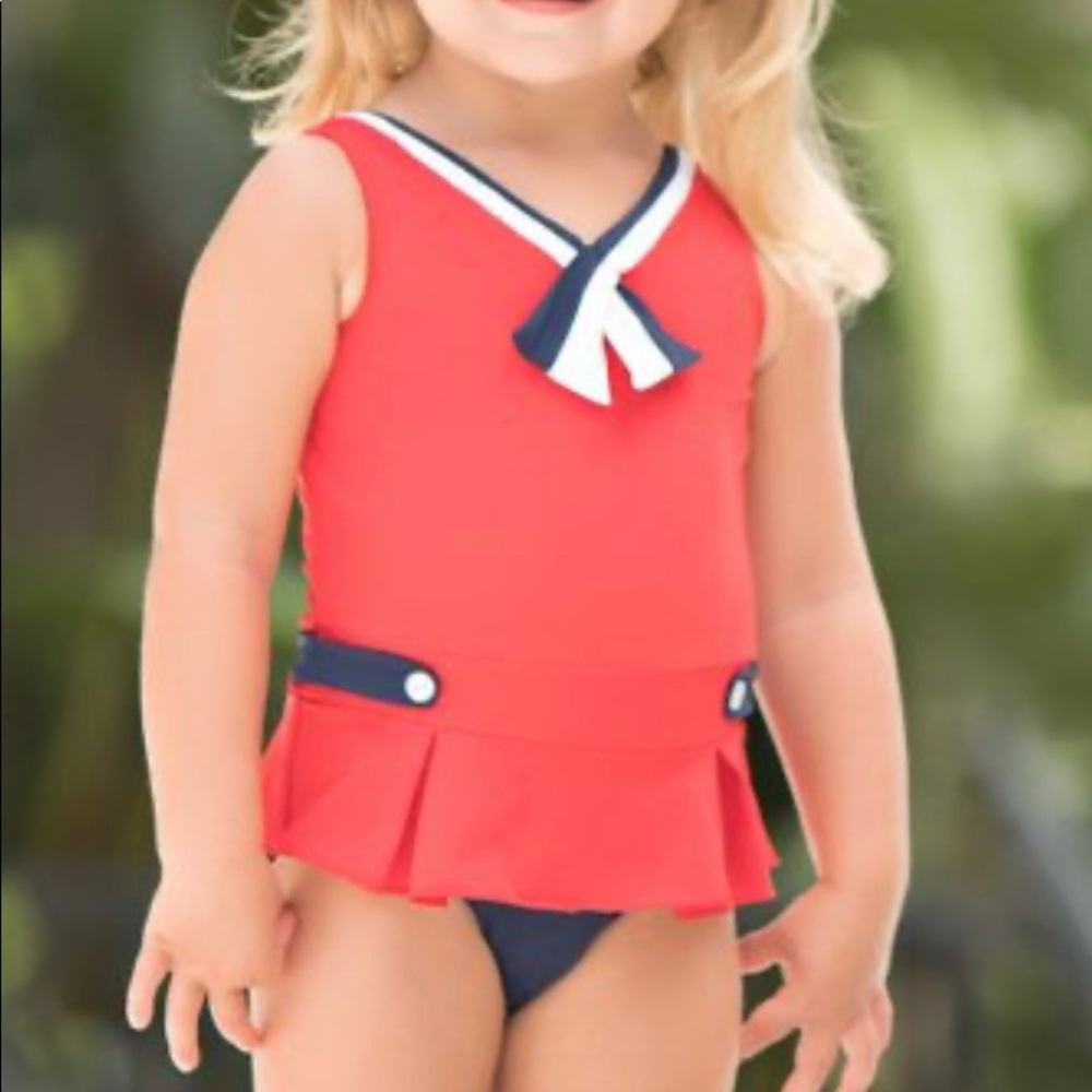 The Beaufort Bonnet Company Bridgehampton Skirted One-Piece Bathing Suit